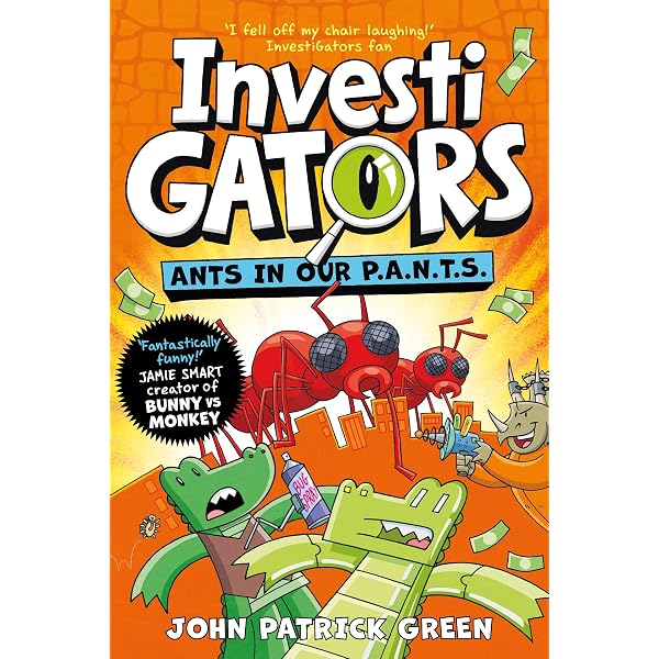 InvestiGators Series 6 Books Collection Set By John Patrick Green